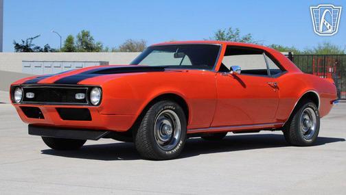 Orange and black 1968 Chevrolet Camaro Base