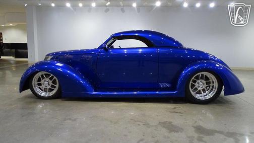BLUE 1937 Ford Deluxe