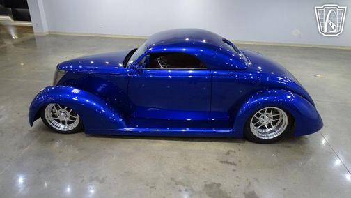 BLUE 1937 Ford Deluxe