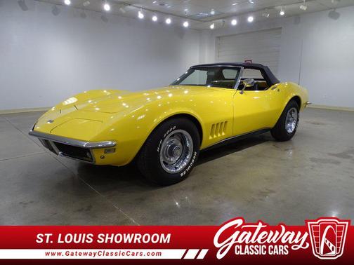 yellow 1968 Chevrolet Corvette Base
