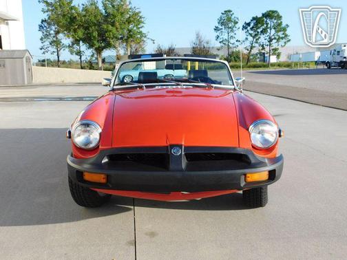 Red 1977 MG MGB