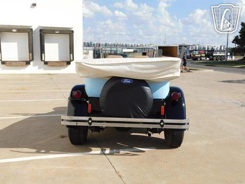 Blue and Black 1929 Ford Model A Base