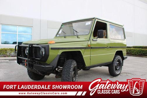Green 1982 Mercedes-Benz G-Class