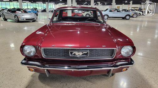Burgandy 1966 Ford Mustang Base