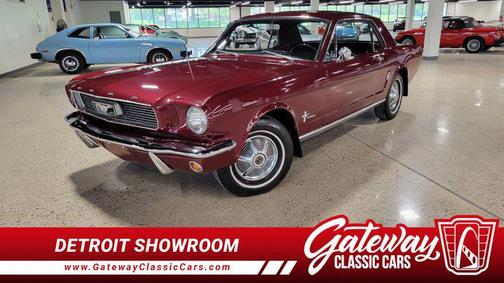 Burgandy 1966 Ford Mustang Base