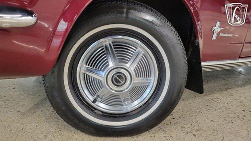 Burgandy 1966 Ford Mustang Base
