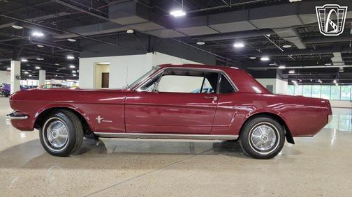 Burgandy 1966 Ford Mustang Base