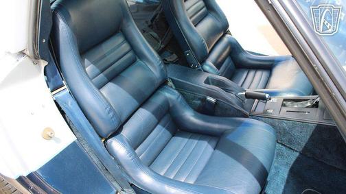 SILVER 1981 Chevrolet Corvette Coupe