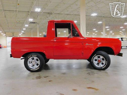 Red 1966 Ford Bronco Big Bend