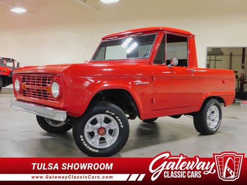 Red 1966 Ford Bronco Big Bend