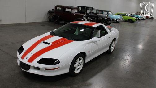 White/Orange 1997 Chevrolet Camaro SS