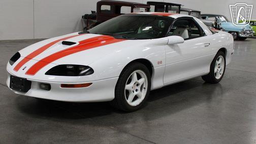 White/Orange 1997 Chevrolet Camaro SS