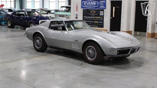 Gray 1968 Chevrolet Corvette Base