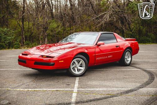 Red 1989 Pontiac Firebird Formula