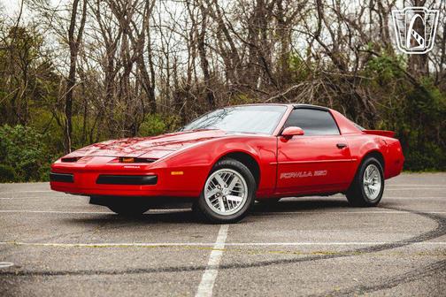 Red 1989 Pontiac Firebird Formula