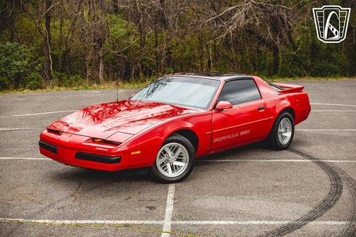 Red 1989 Pontiac Firebird Formula