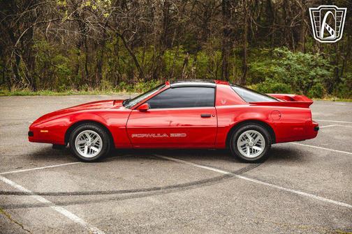 Red 1989 Pontiac Firebird Formula