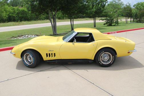Yellow 1969 Chevrolet Corvette Base