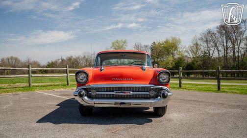 Matador Red 1957 Chevrolet 210 Base