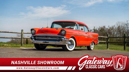 Matador Red 1957 Chevrolet 210 Base