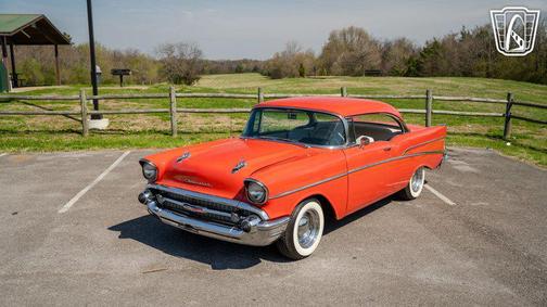 Matador Red 1957 Chevrolet 210 Base