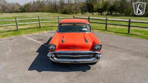 Matador Red 1957 Chevrolet 210 Base