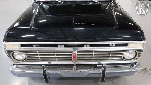 Black 1975 Ford F100 Base