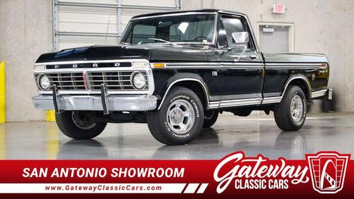 Black 1975 Ford F100 Base