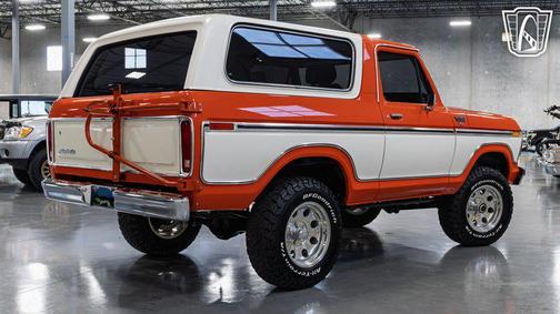 Orange/ White 1979 Ford Bronco