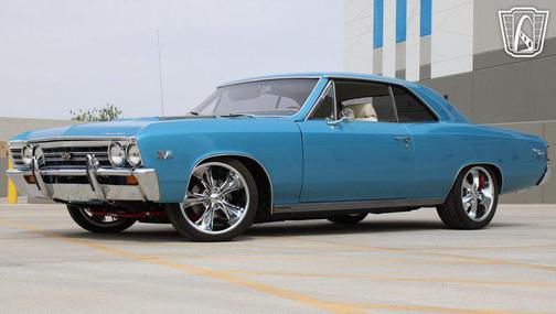 Marina Blue 1967 Chevrolet Chevelle