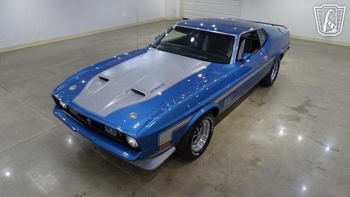 BLUE 1972 Ford Mustang Base