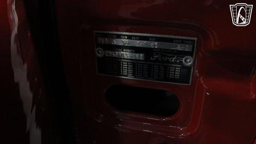 Red 1965 Ford Galaxie 500 Base