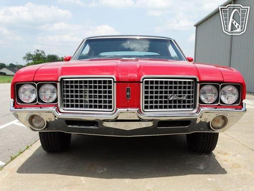 Red 1972 Oldsmobile Cutlass Supreme Base