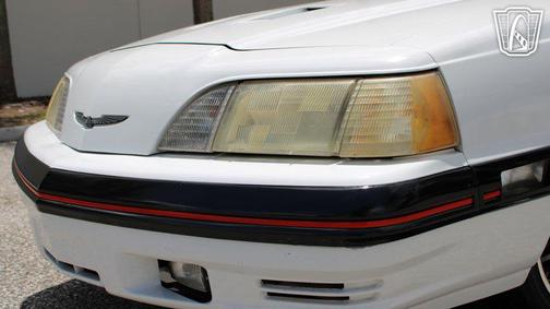 White 1988 Ford Thunderbird Turbo