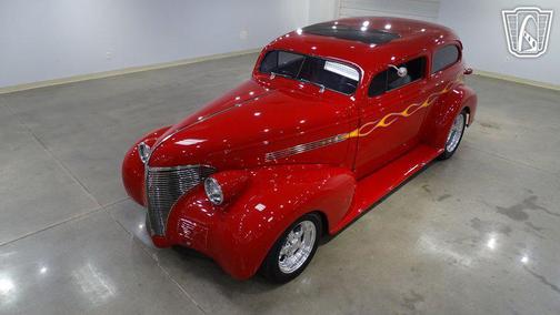 Red 1939 Chevrolet Master Deluxe Base