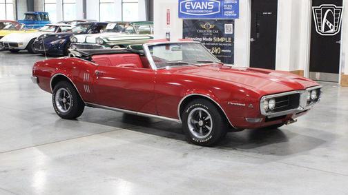 RED 1968 Pontiac Firebird