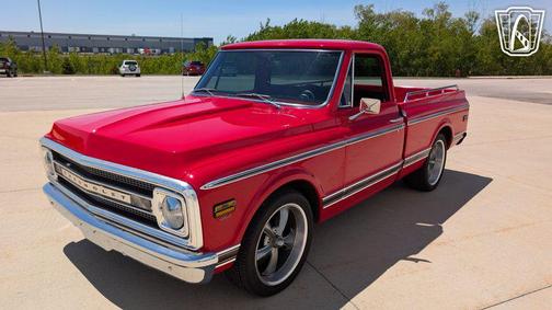 RED 1969 Chevrolet C10/K10 Base