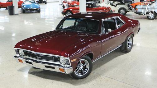 Dark Red 1972 Chevrolet Nova Base