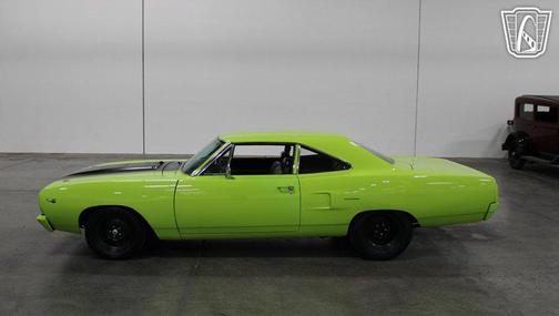 Green and Black 1970 Plymouth Roadrunner