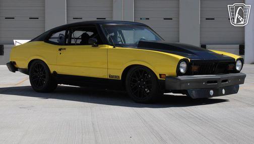 Yellow and Black 1976 Ford Maverick