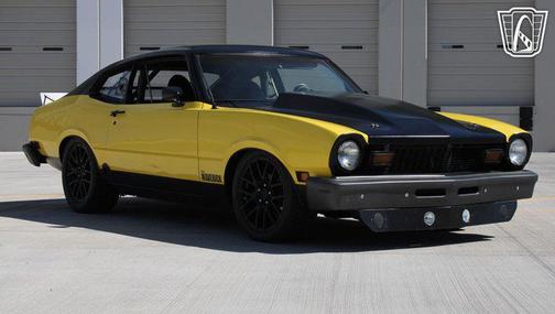 Yellow and Black 1976 Ford Maverick