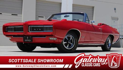 RED 1968 Pontiac GTO Base