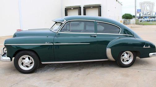 GREEN 1949 Chevrolet Fleetline