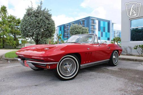 Red 1966 Chevrolet Corvette Base