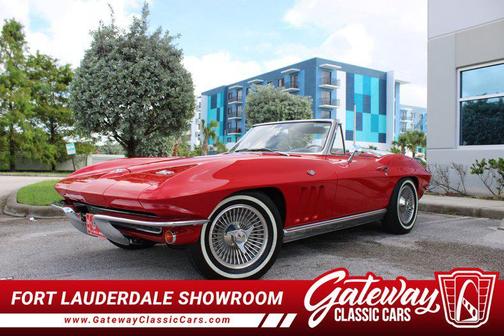 Red 1966 Chevrolet Corvette Base