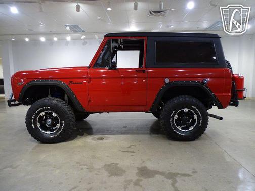 Red 1968 Ford Bronco