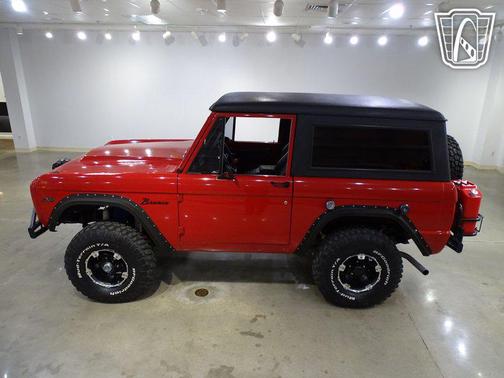 Red 1968 Ford Bronco