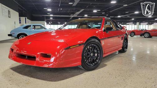 RED 1988 Pontiac Fiero