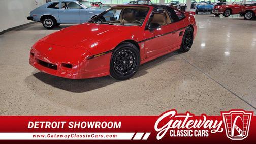 RED 1988 Pontiac Fiero