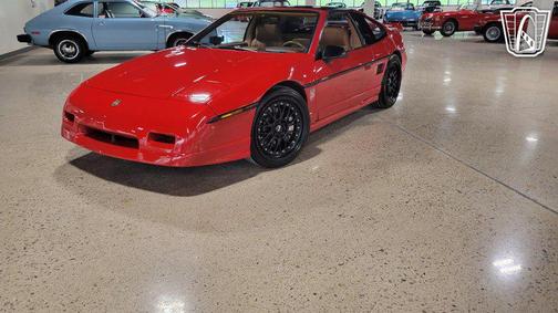 RED 1988 Pontiac Fiero